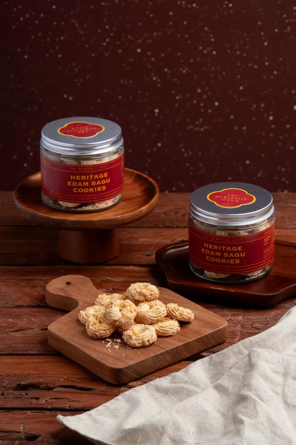 Heritage Edam Sagu Cookies